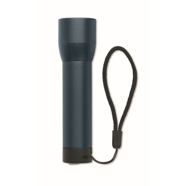 Obrázky: Hliníková dobíjecí svítilna, tmavě modrá, Obrázek 2