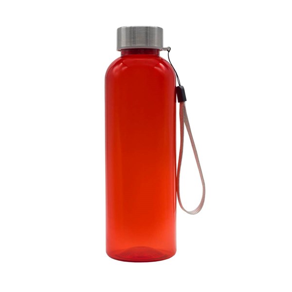 Obrázky: Lahev na pití z RPET 500 ml, červená