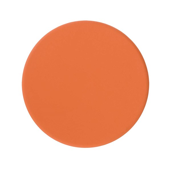 Obrázky: Oranžová nerez. termoska 500 ml s pogum.povrchem, Obrázek 2