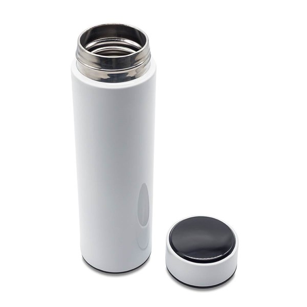 Obrázky: Termohrnek s teploměrem 420 ml na sublimaci, bílá, Obrázek 2