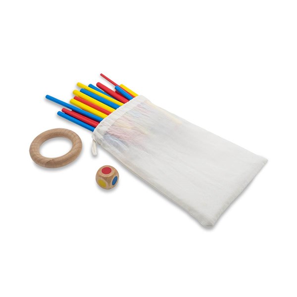 Obrázky: Hra ze dřeva, barevné tyčky, Obrázek 3