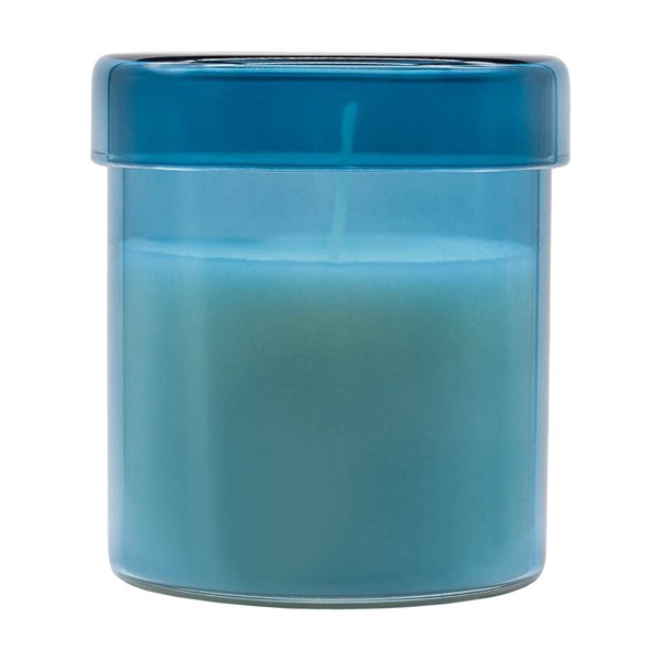 Obrázky: Vonná svíčka ve skle, modrá