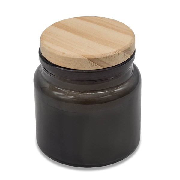 Obrázky: Vonná svíčka ve skle, grafitová, Obrázek 2