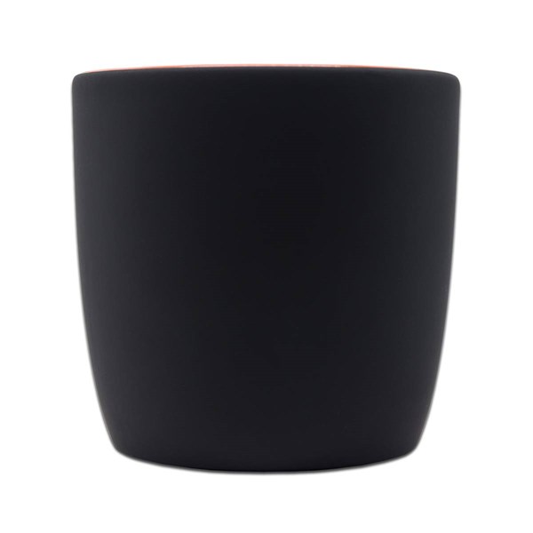 Obrázky: Keram. hrnek 345ml pro laser barev. loga, oranžová, Obrázek 2