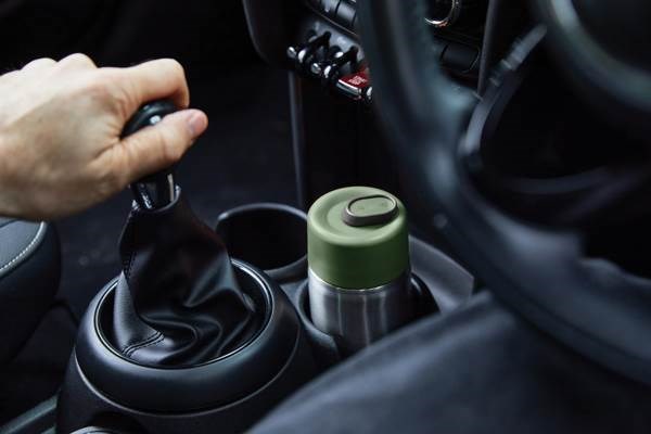 Obrázky: Nerezový termo hrnek 340ml Black+Blum, olivově zelená, Obrázek 10