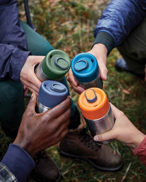 Obrázky: Nerezový termo hrnek 340ml Black+Blum, olivově zelená, Obrázek 11