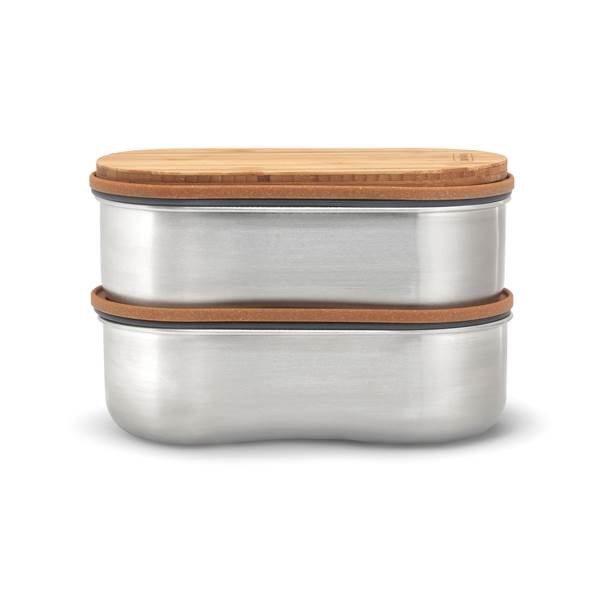 Obrázky: Nerezový dvojitý obědový box Black+Blum, Obrázek 7