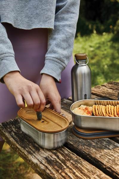 Obrázky: Nerezový dvojitý obědový box Black+Blum, Obrázek 13