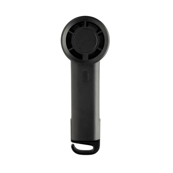 Obrázky: Dobíjecí větráček z recyklovaného plastu RCS, černá, Obrázek 6