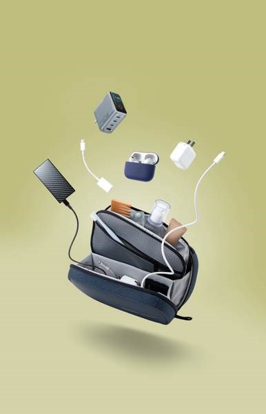 Obrázky: Cestovní pouzdro All-in-one XD Design, modrá, Obrázek 23