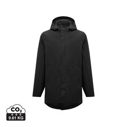 Obrázky: Unisex parka-rec. polyester IQONIQ,, černá, 3XL