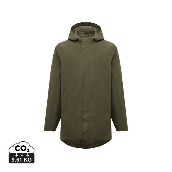 Obrázky: Unisex parka-rec. polyester IQONIQ,, khaki, XXL