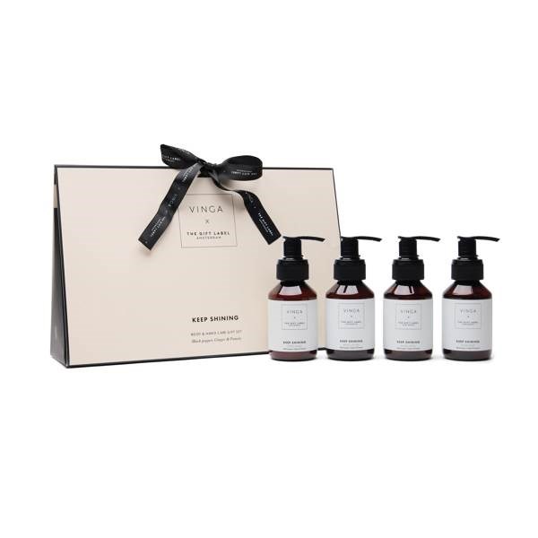 Obrázky: Dárková sada péče o tělo a ruce VINGA x TGL, bílá