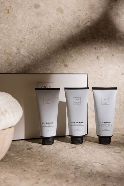 Obrázky: Dárková sada péče o tělo VINGA x TGL, bílá, Obrázek 6