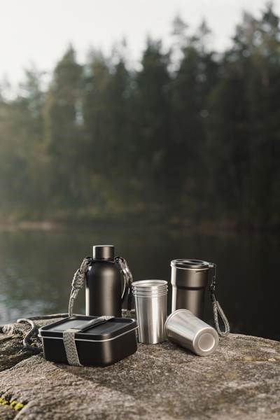 Obrázky: Sada 4 nerez kelímků VINGA z RCS, 250ml, černá, Obrázek 11