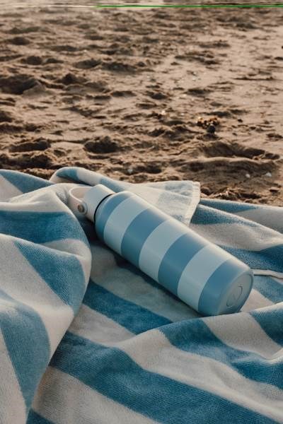 Obrázky: Plážová osuška VINGA recyklovaná, sv. modrá, Obrázek 5