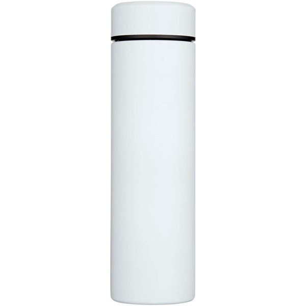 Obrázky: Dvoust. nerez láhev 450ml, čajové sítko, bílá, Obrázek 4