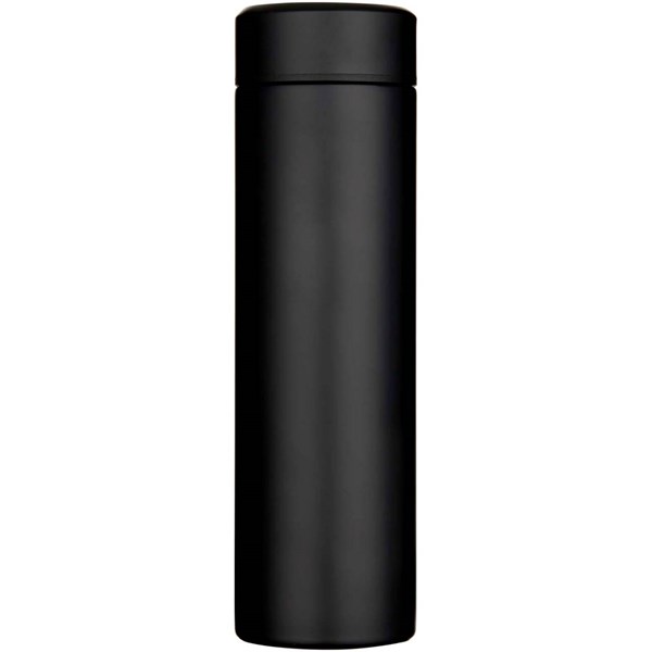 Obrázky: Dvoust. nerez láhev 450ml, čajové sítko, černá, Obrázek 4