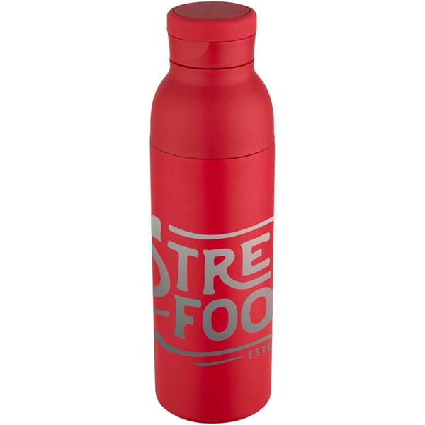 Obrázky: Nerez RCS láhev 650ml, vakuová izolace, červená, Obrázek 5