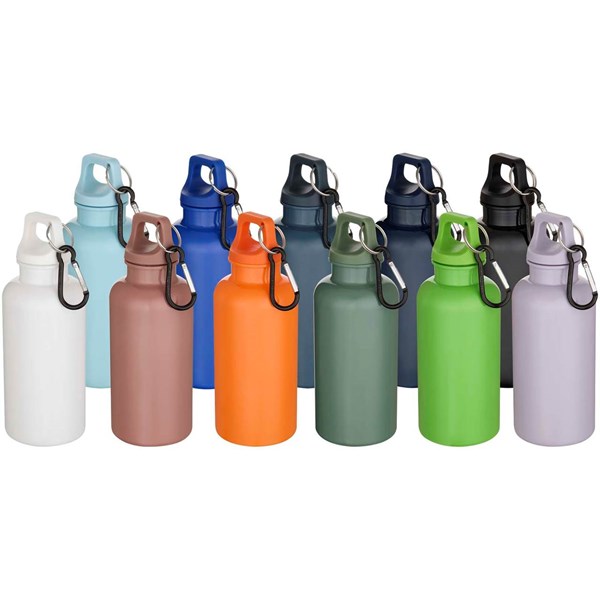 Obrázky: Plastová RCS láhev 400ml s karabinou, oranžová, Obrázek 4