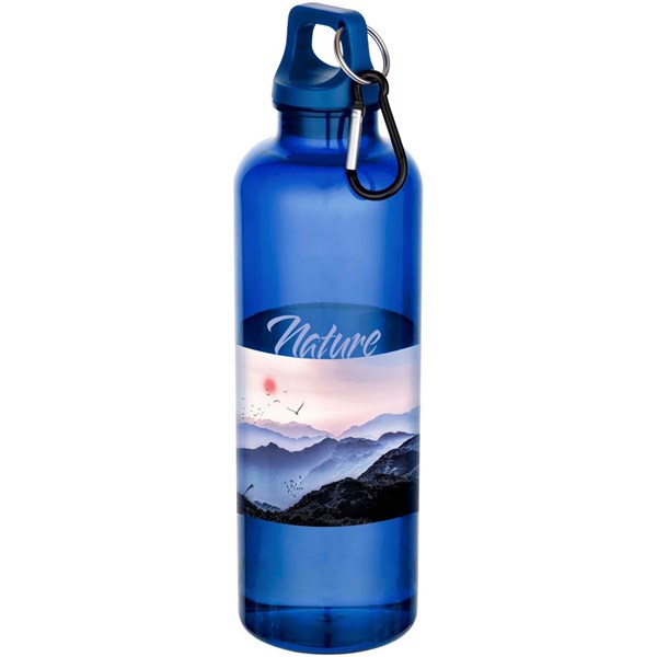 Obrázky: Transp. láhev 750ml, recykl. RCS plast, st. modrá, Obrázek 2