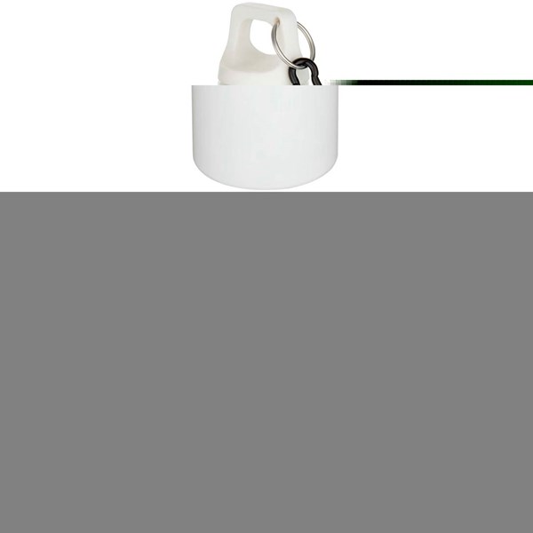 Obrázky: Láhev 750ml,recykl. RCS plast, karabina, bílá