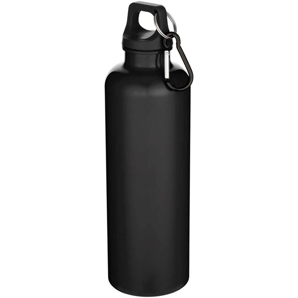 Obrázky: Láhev 750ml,recykl. RCS plast, karabina, černá