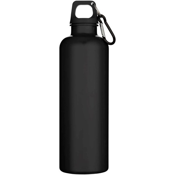 Obrázky: Láhev 750ml,recykl. RCS plast, karabina, černá, Obrázek 3