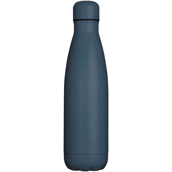 Obrázky: Jednostěnná recykl. nerez 750ml láhev, tm. modrá, Obrázek 4