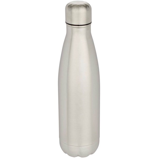 Obrázky: Jednostěnná recykl. nerez 750ml láhev, stříbrná