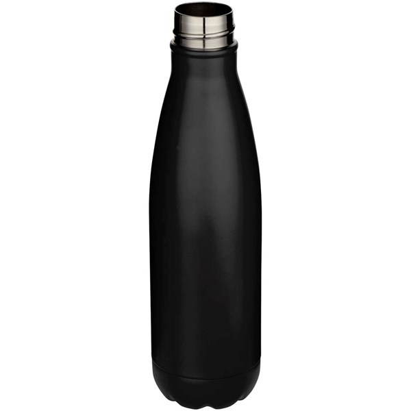 Obrázky: Jednostěnná recykl. nerez 750ml láhev, černá, Obrázek 3