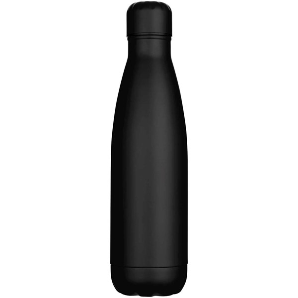 Obrázky: Jednostěnná recykl. nerez 750ml láhev, černá, Obrázek 4