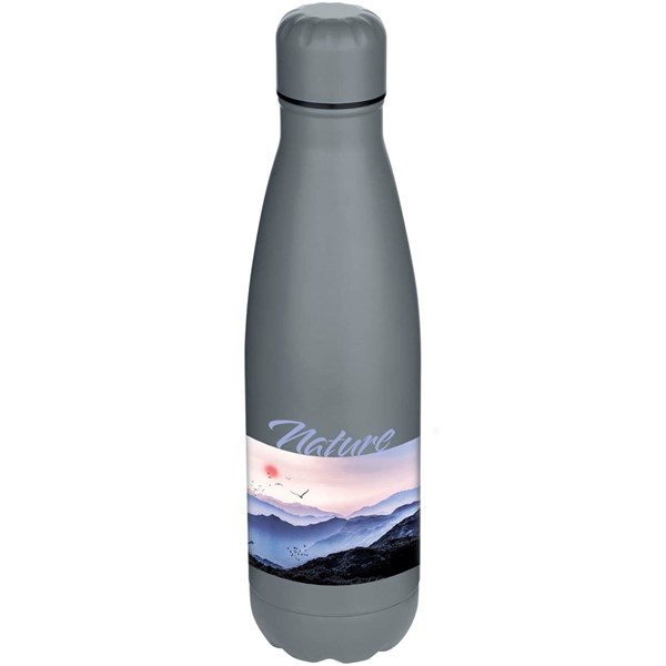 Obrázky: Jednostěnná recykl. nerez 750ml láhev, šedá matná, Obrázek 2