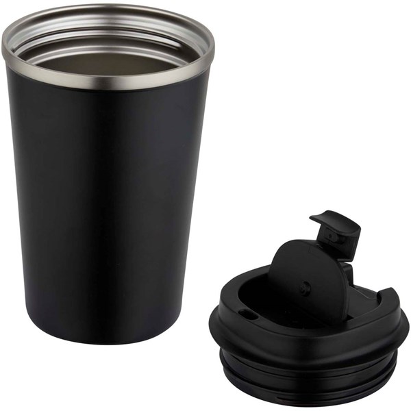 Obrázky: Černý nerez termohrnek vakuově izol. 350 ml, Obrázek 2