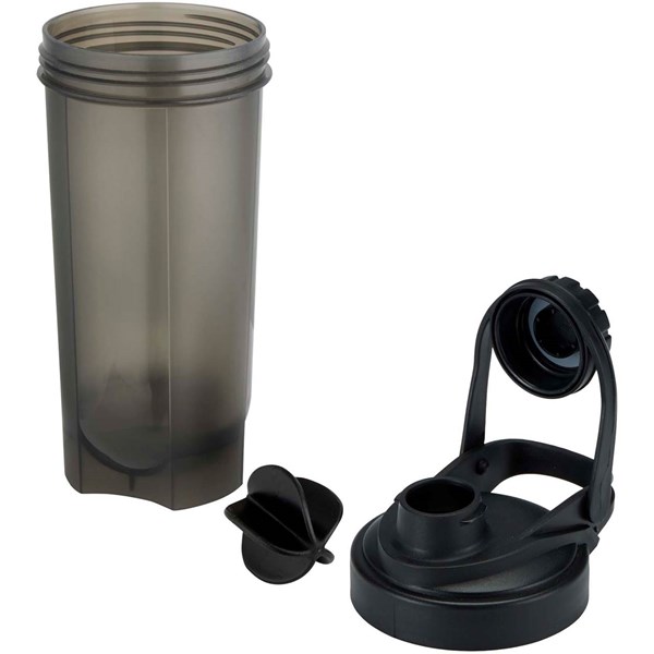 Obrázky: Černá sport. láhev 700 ml s šejkrovou kuličkou, Obrázek 3