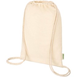 Obrázky: Batoh 5l 100 g/m² z organického mat. OCS, přírodní