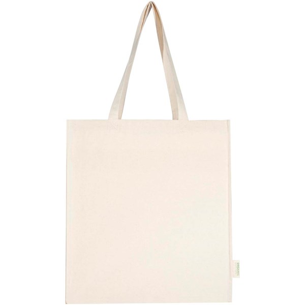 Obrázky: Nákupní taška 180g OCS s bočním klínem, přírodní, Obrázek 5