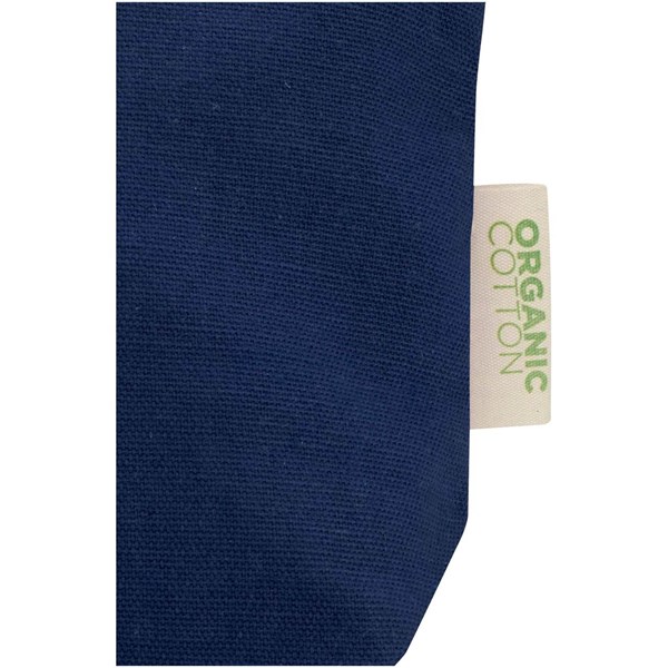 Obrázky: Toal. taška 1l, 180g z organ. bavlny OCS, tm. modrá, Obrázek 2