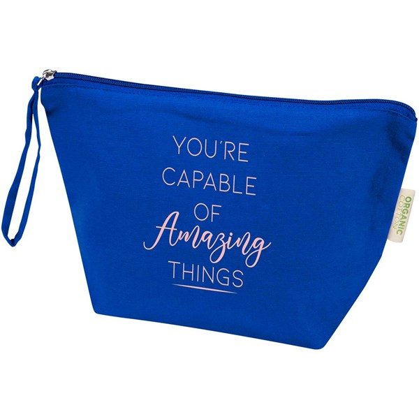 Obrázky: Stř. modrá toal. taška 180g z organ. bavlny OCS, Obrázek 6