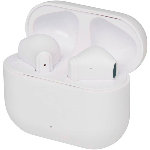Obrázky: Bílá bezdrátová sluchátka True Wireless Bluetooth®, Obrázek 5