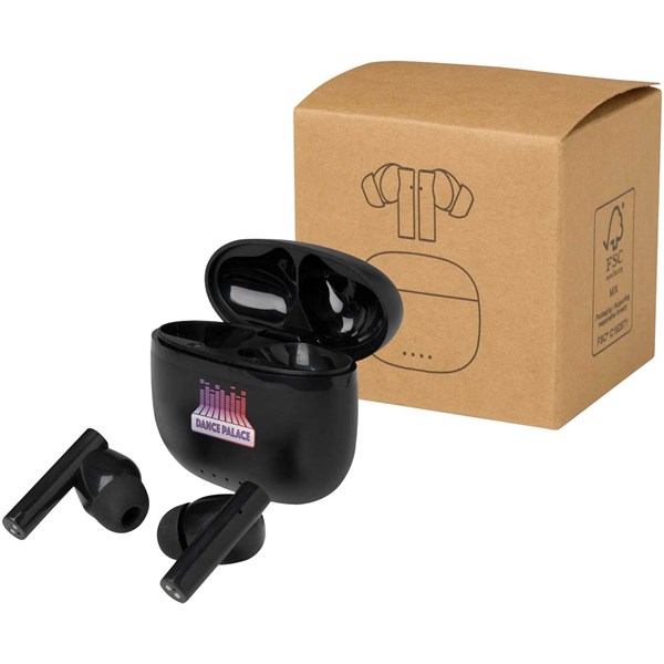 Obrázky: Černá sluchátka True Wireless Bluetooth®,sil.špunty, Obrázek 3