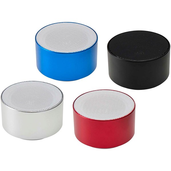 Obrázky: Stříbrný 3W Bluetooth® reproduktor z rec. hliníku, Obrázek 8