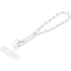 Obrázky: Krátká šňůrka na ruku jako držák telefonu, bílá