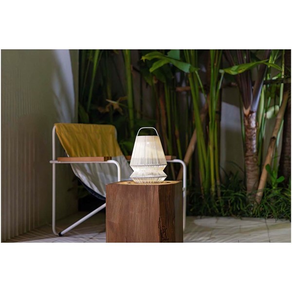 Obrázky: Solární lampa se stínítkem z rec. mat., světle šedé, Obrázek 7