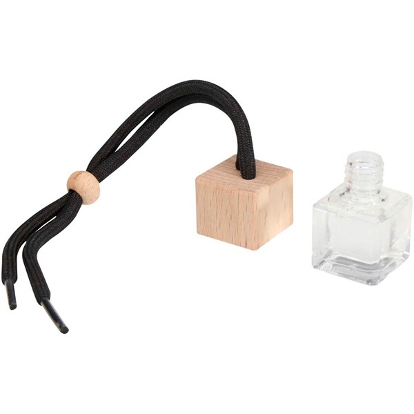 Obrázky: Osvěžovač vzduchu do auta 8ml, černá šňůrka, Obrázek 2