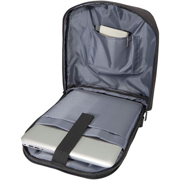 Obrázky: Černý 10L GRS rec.batoh s ochranou proti krádeži, Obrázek 5