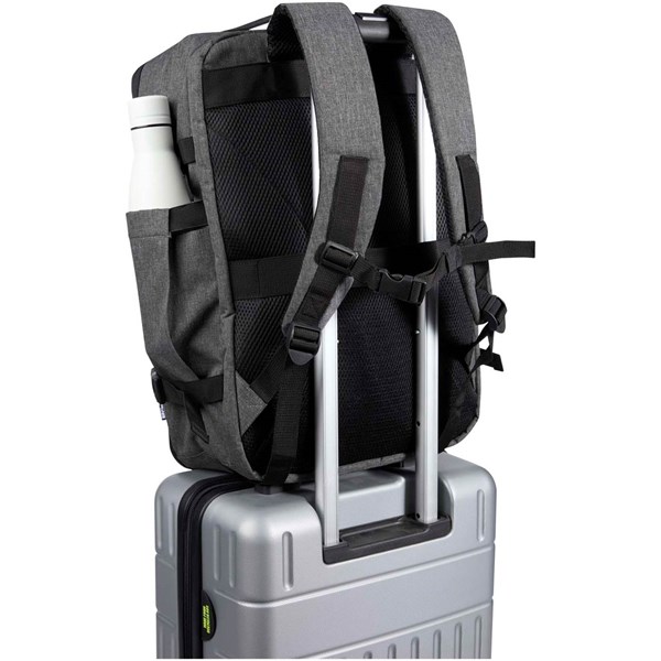 Obrázky: Šedý batoh na notebook/ zavazadlo 25L z rec. GRS, Obrázek 5