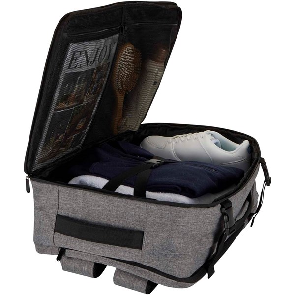 Obrázky: Šedý batoh na notebook/ zavazadlo 25L z rec. GRS, Obrázek 6