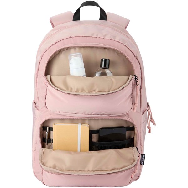 Obrázky: Růžový batoh na notebook 15,6″ z rec.GRS, 18L, Obrázek 7