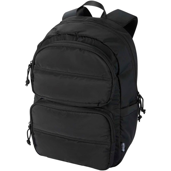 Obrázky: Černý batoh na notebook 15,6″ z rec.GRS, 18L